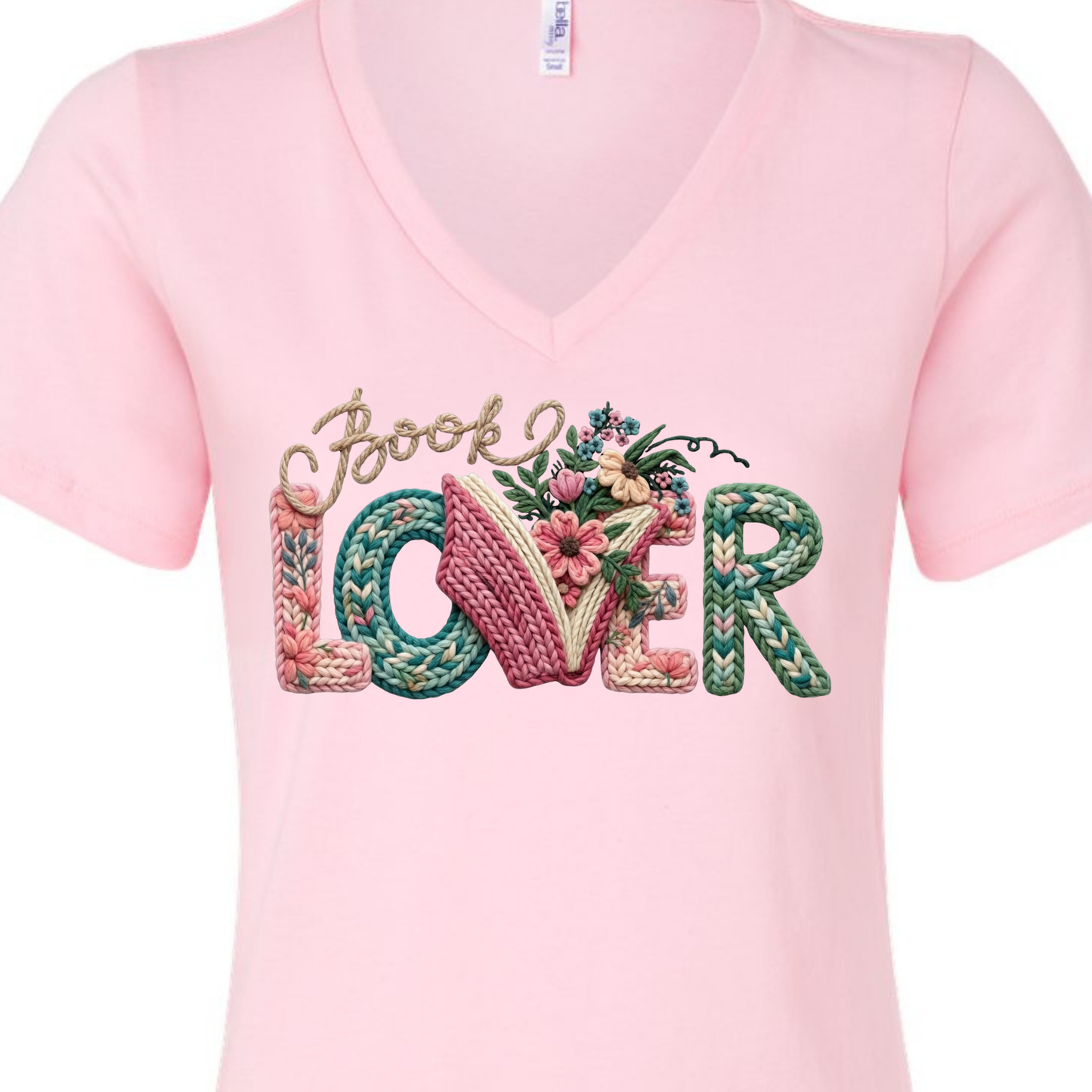 Peoria Bookfest 2025 Women's V Neck Book Lover Event Tee