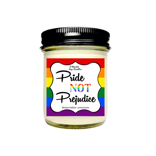 Pride Not Prejudice Soy Candle - 8 ounce Jar