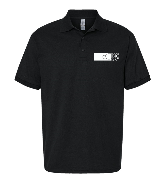 Camp Big Sky Fundraising Logo Polo shirts