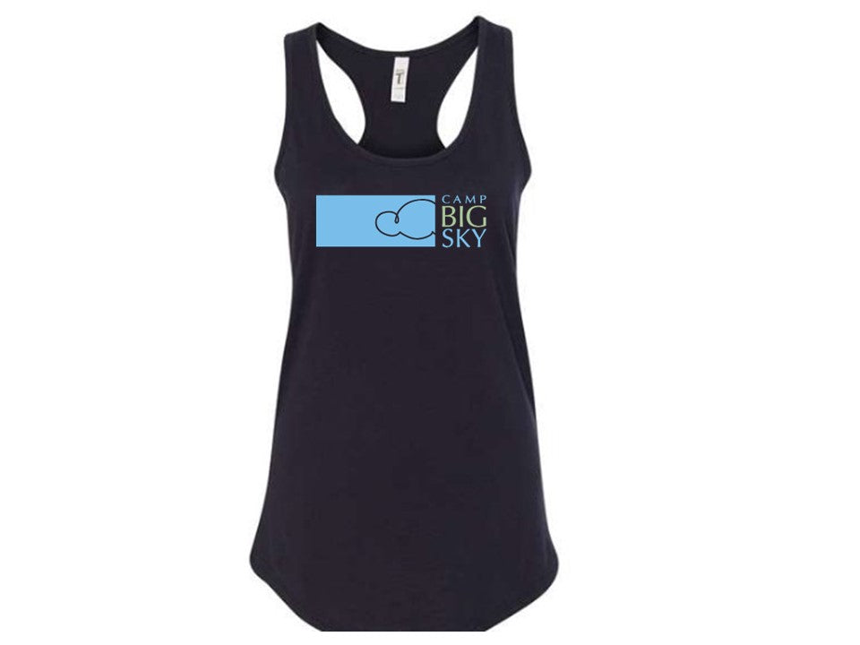 Camp Big Sky Fundraising Logo Tank Tops