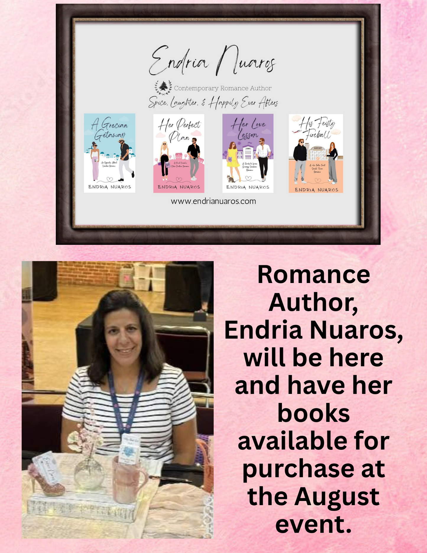Spice Society Romance Social Book Club * Thursday, August 20 * 6:30 pm-9pm * NO BOOK