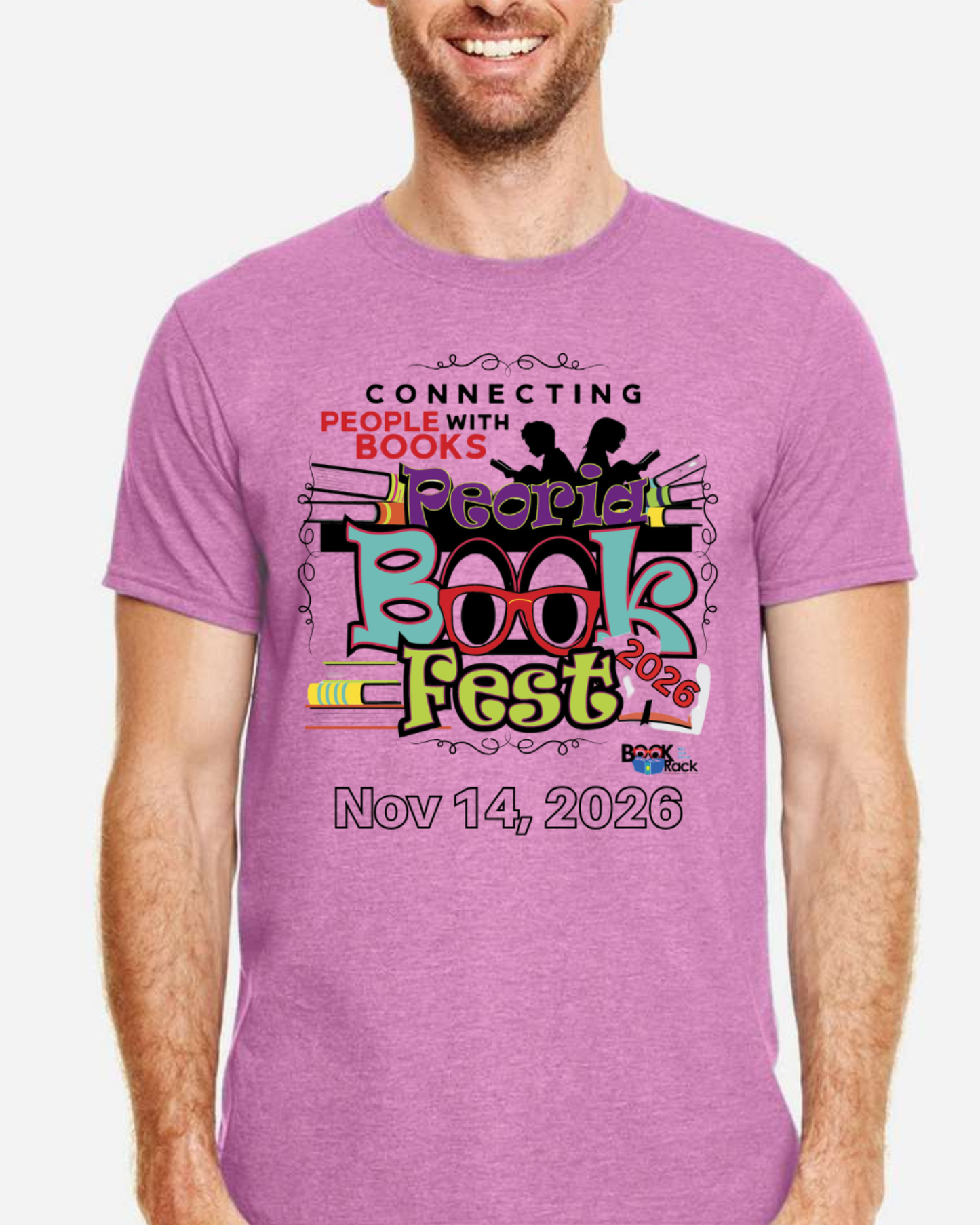 Peoria Bookfest 2026 Event Tee