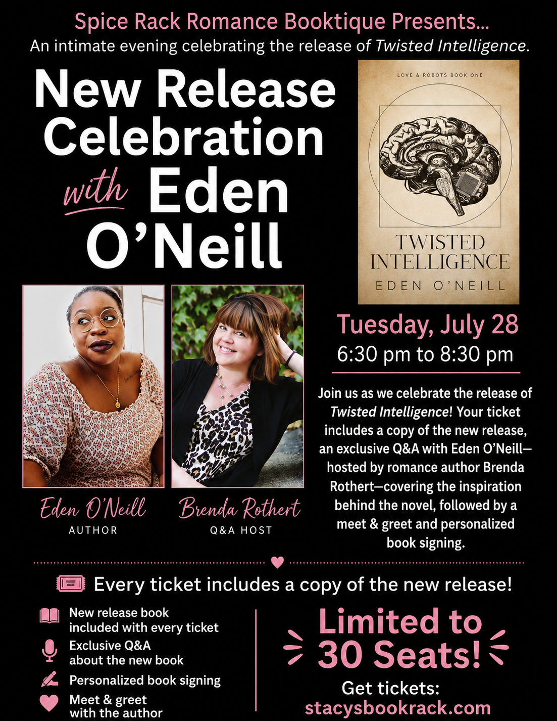 New Release Celebration with Eden O'Neill