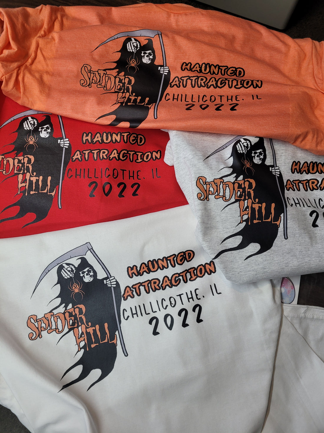 Spider Hill Haunted Attraction Shirts
