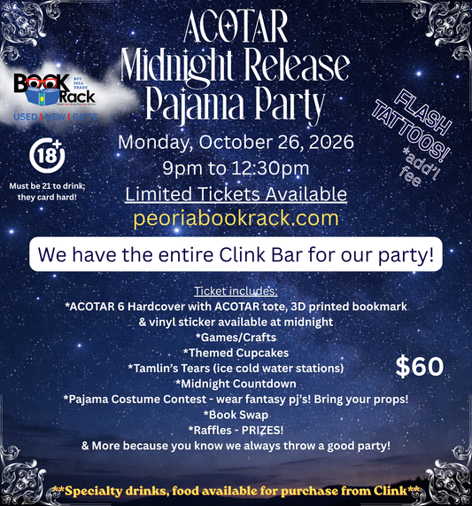 ACOTAR 6 Midnight Release Pajama Party at Clink - Monday, Oct 26 * 9p-12:30a