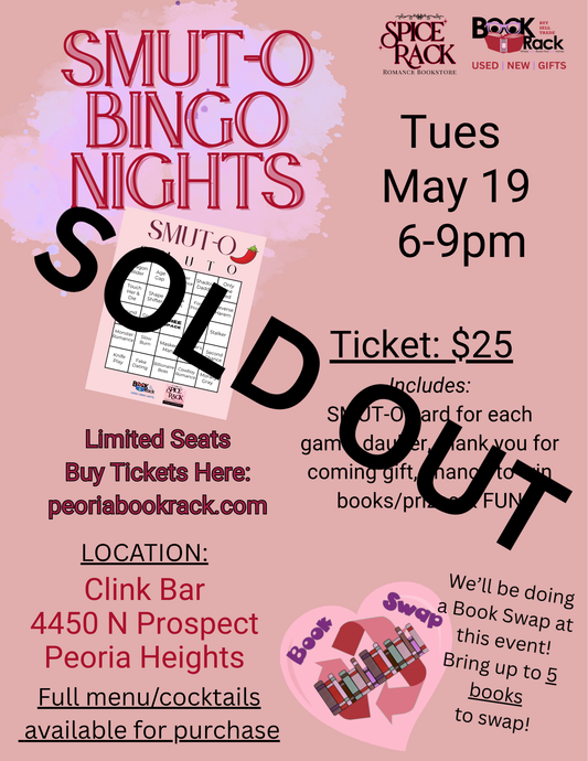 SMUT-O Bingo Night - Tuesday, May 19 * 6p-9p