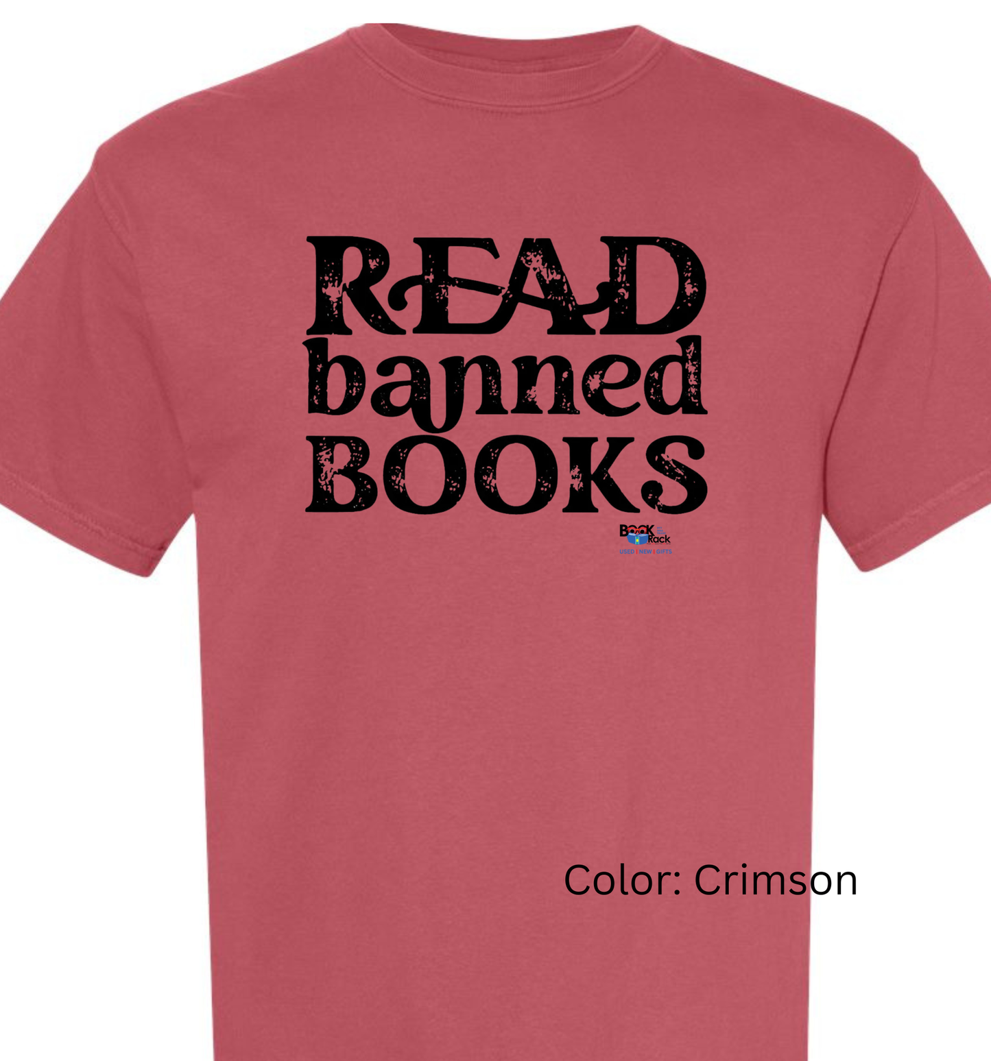 "READ banned books" Comfort Colors Tee - Fundraising Shirt for Local Area Children's Summer Reading Program