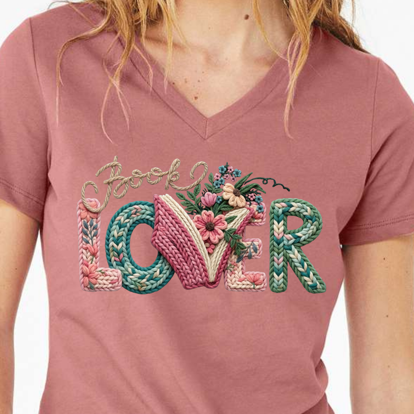 Peoria Bookfest 2025 Women's V Neck Book Lover Event Tee