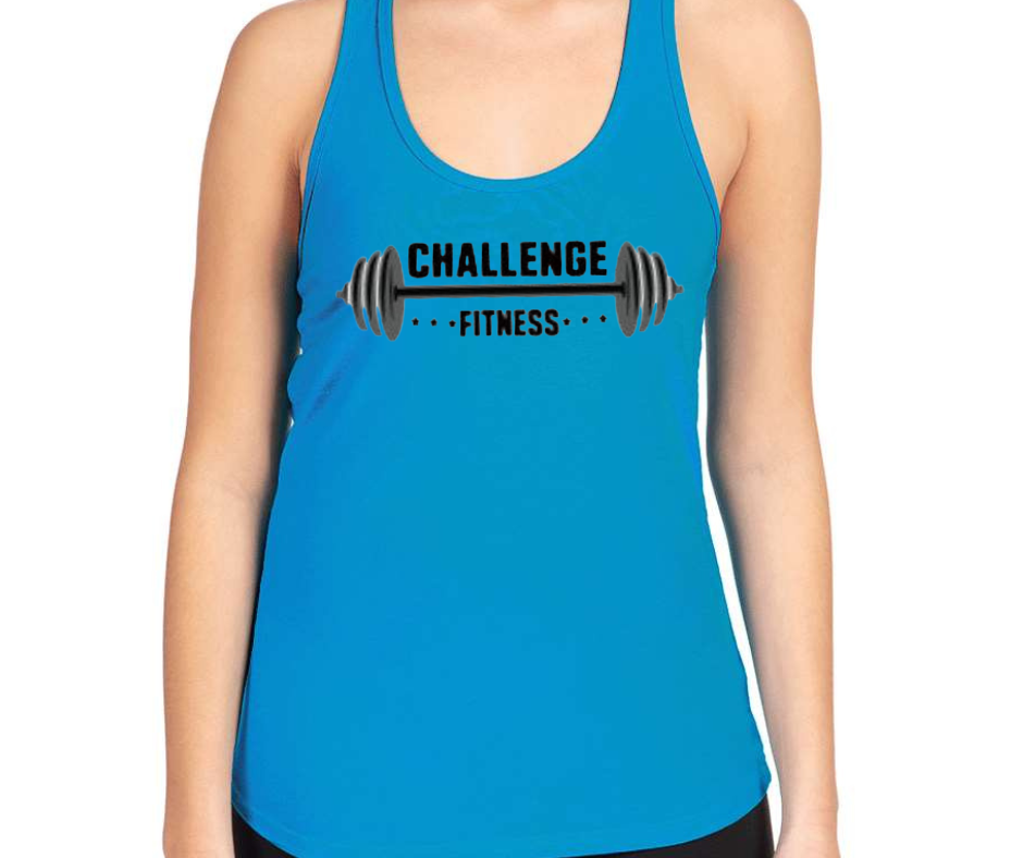 Challenge Fitness Razorback Tank Top - 5 color options