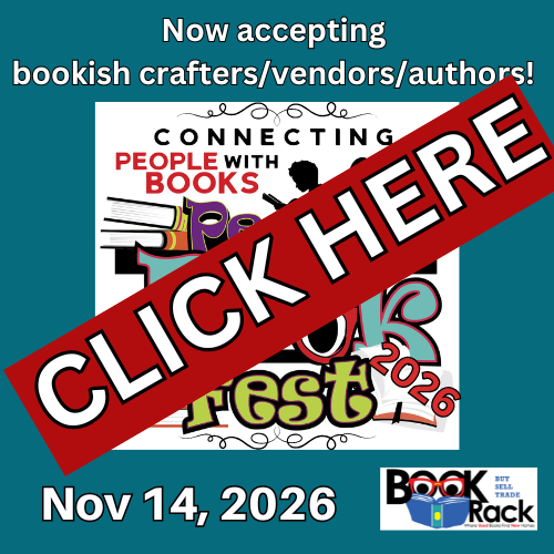 Peoria Bookfest Author/Vendor Spaces Nov 14, 2026