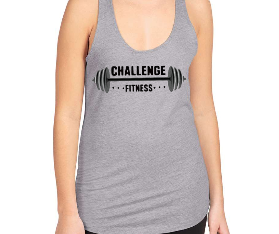 Challenge Fitness Razorback Tank Top - 5 color options