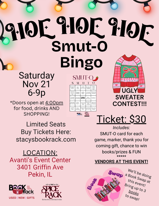 HOE HOE HOE Smut-O Bingo at Avanti's Event Center/Pekin, Sat Nov 21, 6-9p