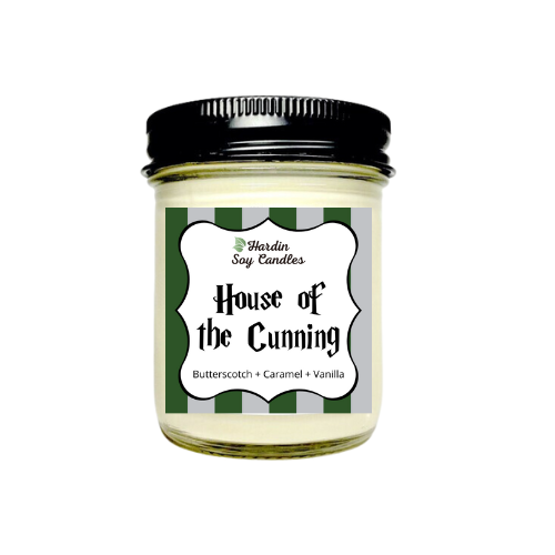 House of the Cunning Soy Candle - 8 ounce Jar