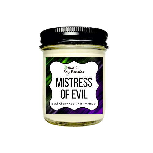 Mistress of Evil Soy Candle - 8 ounce Jar