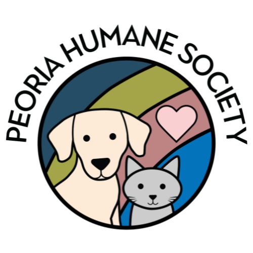 Peoria Humane Society  Crewneck Sweatshirt - Full color logo