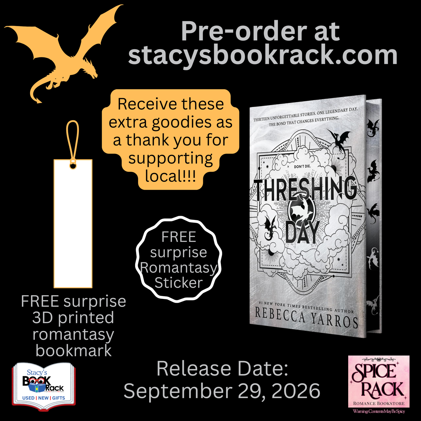 Threshing Day by Rebecca Yarros / Release Date: September 29, 2026