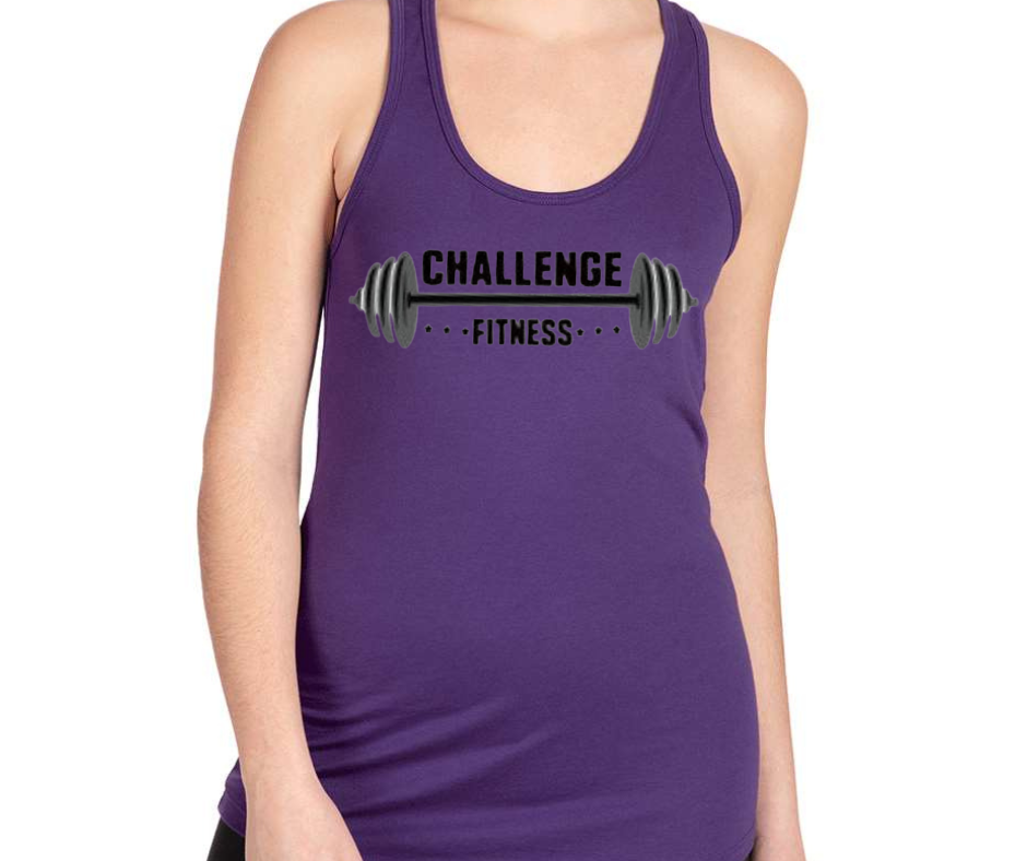 Challenge Fitness Razorback Tank Top - 5 color options