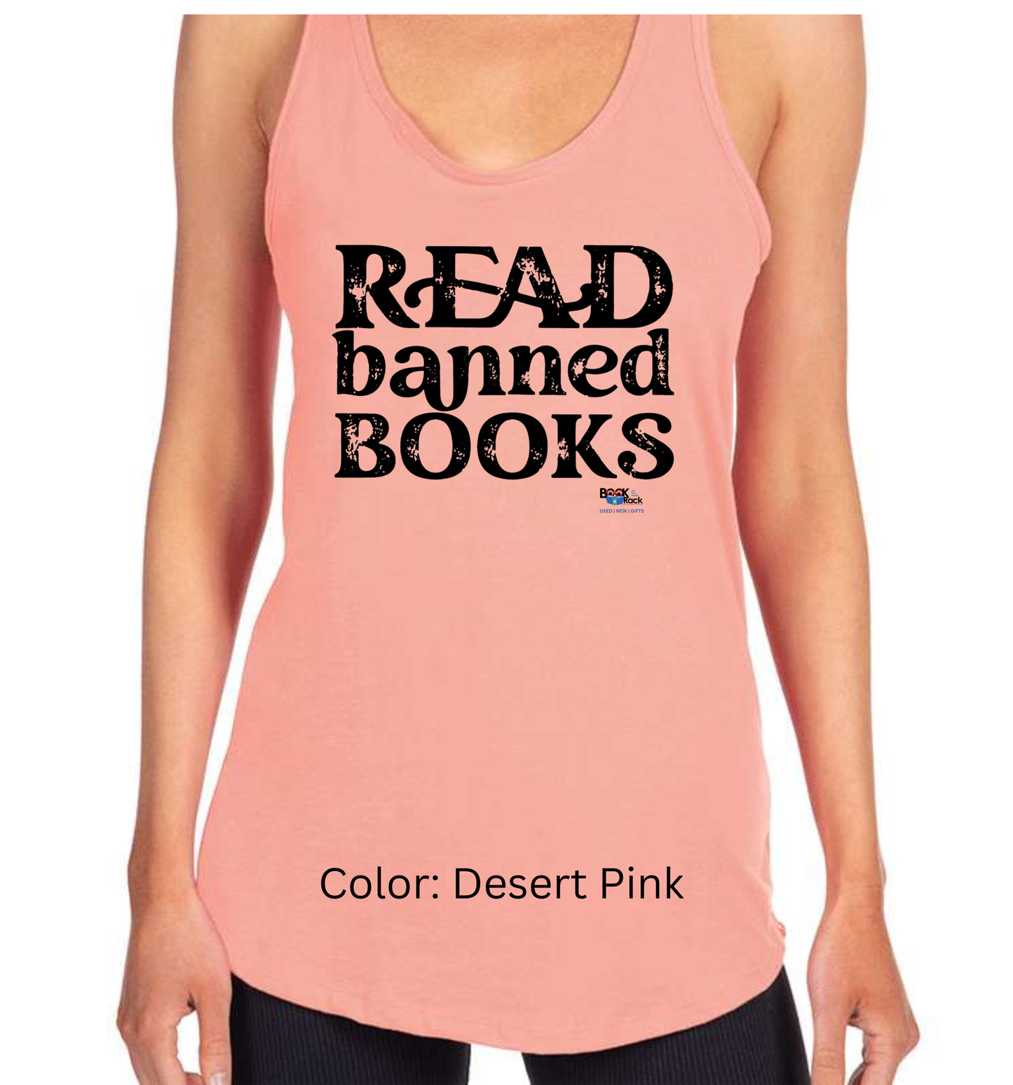 "READ banned books" ladies tank -