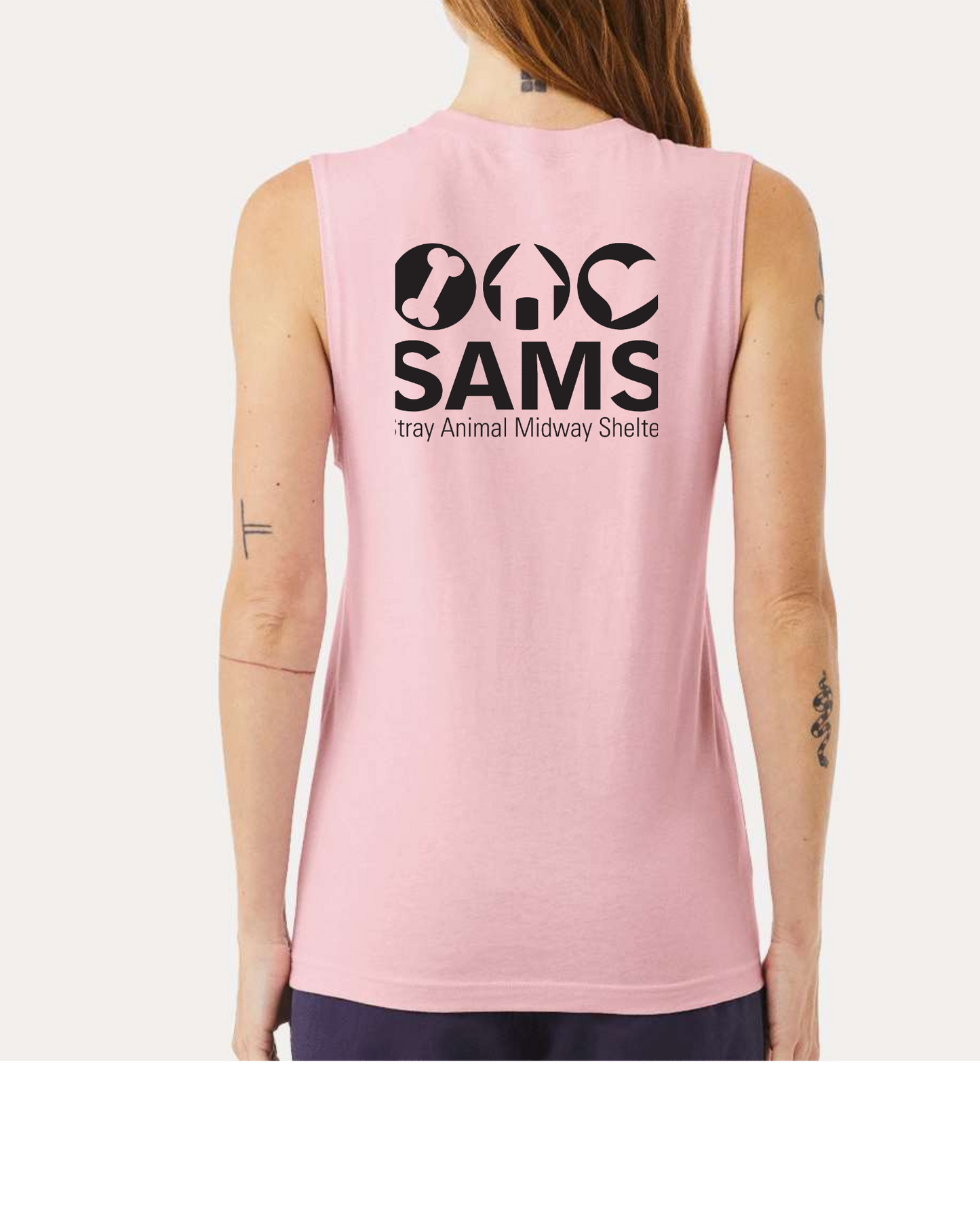 SAMS Rescue Volunteer Apparel - Jersey Muscle Tank