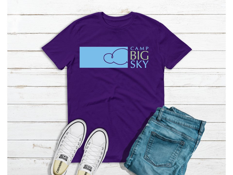 Camp Big Sky Fundraising Logo T-Shirts