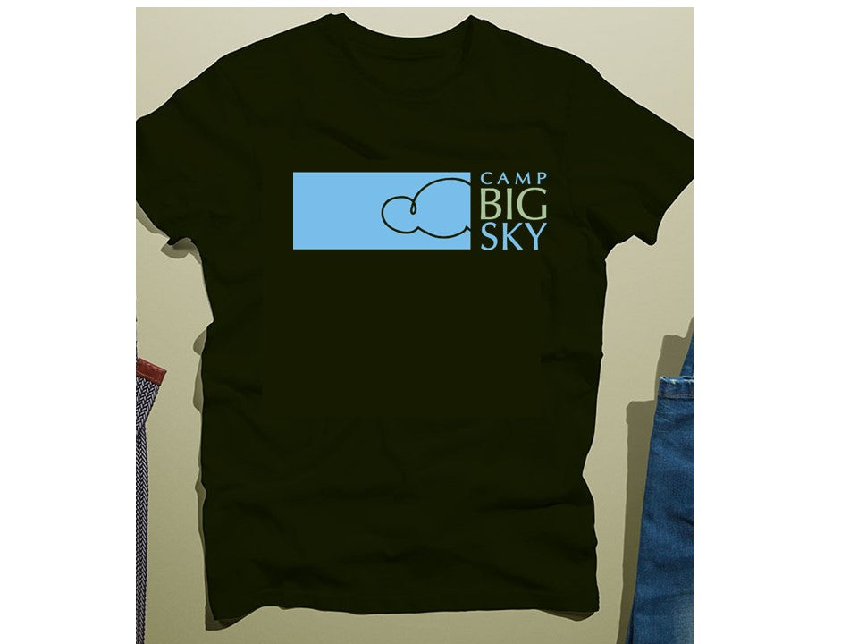 Camp Big Sky Fundraising Logo T-Shirts