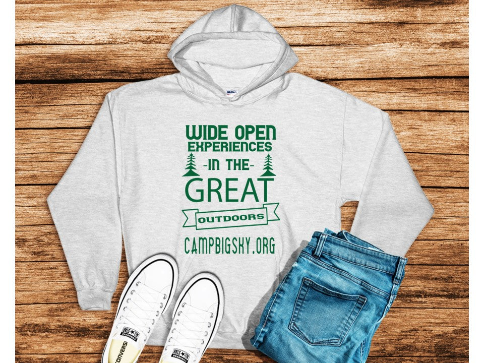 Camp Big Sky Wide Open Spaces Hooded Sweatshirts (Hoodies)