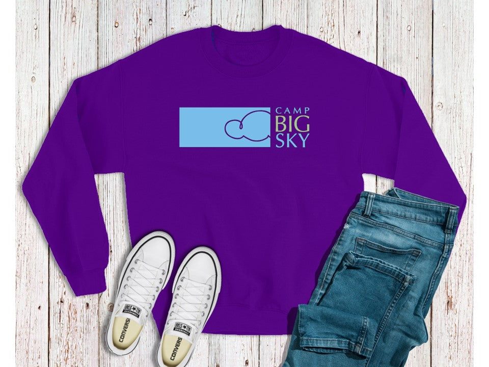 Camp Big Sky Logo Crewneck Sweatshirts
