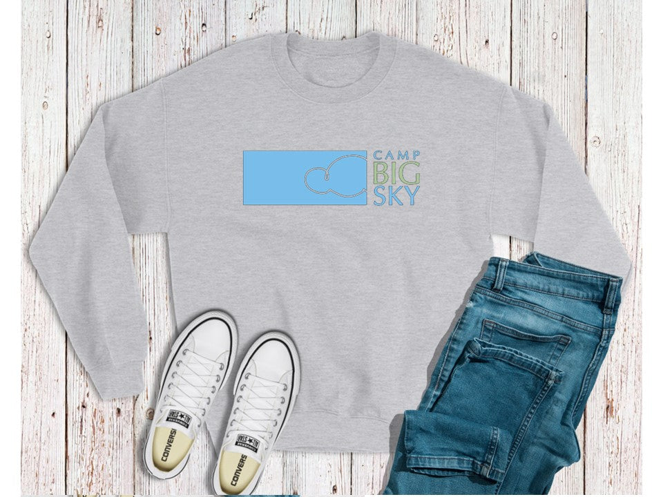 Camp Big Sky Logo Crewneck Sweatshirts