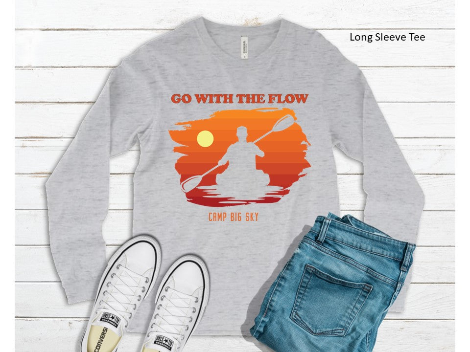 Camp Big Sky-Go Flow-  Crewneck Sweatshirts