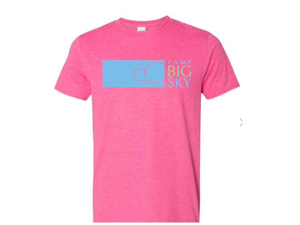 Camp Big Sky Fundraising Logo T-Shirts
