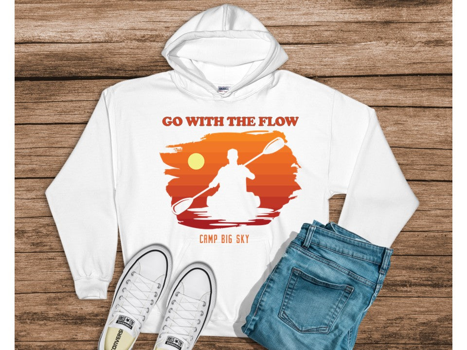 Camp Big Sky- Go Flow- Hooded Sweatshirts (Hoodies)