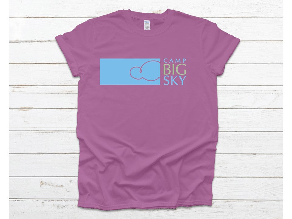 Camp Big Sky Fundraising Logo T-Shirts