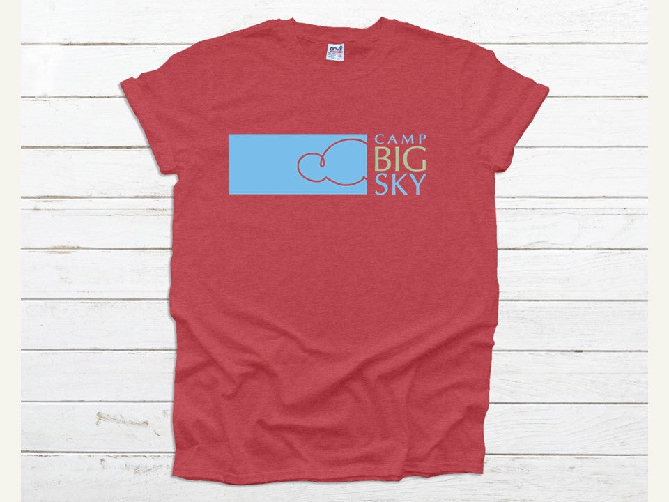 Camp Big Sky Fundraising Logo T-Shirts