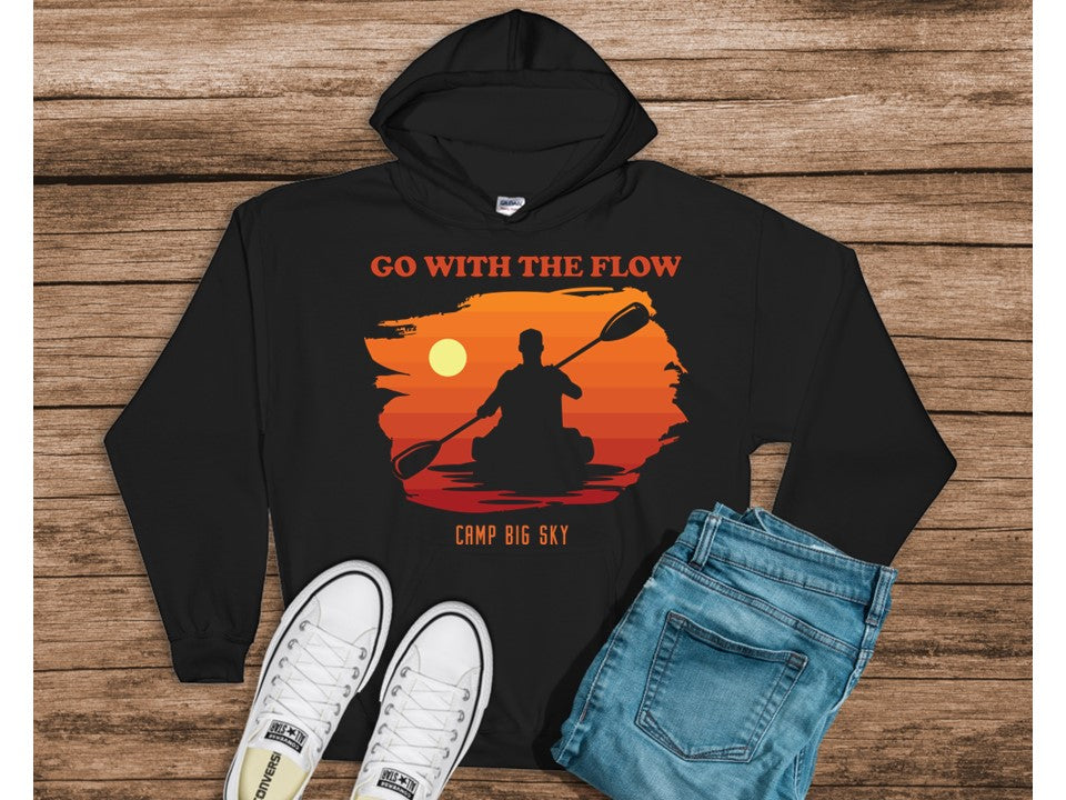 Camp Big Sky- Go Flow- Hooded Sweatshirts (Hoodies)