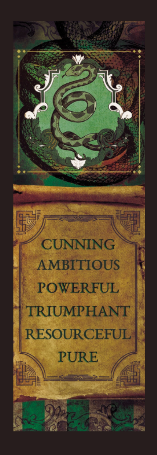 Harry Potter - Slytherin Bookmark
