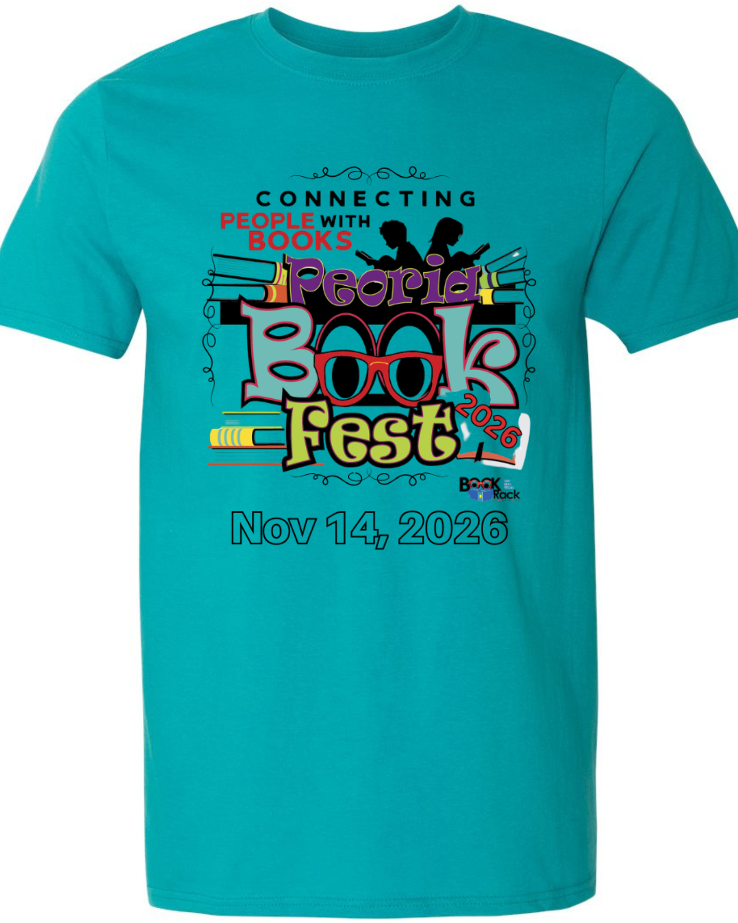 Peoria Bookfest 2026 Event Tee