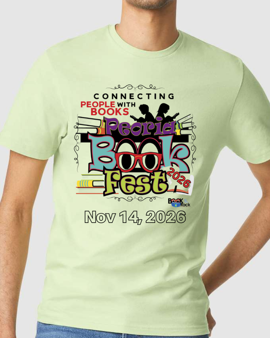 Peoria Bookfest 2026 Event Tee