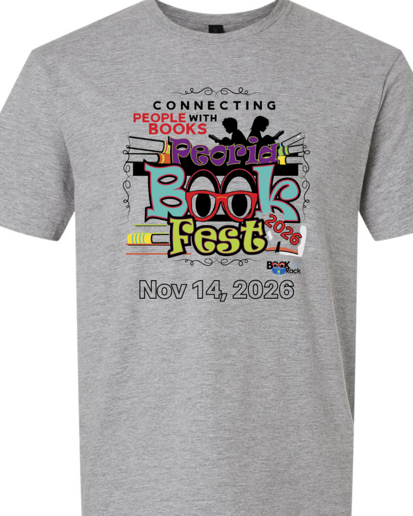 Peoria Bookfest 2026 Event Tee