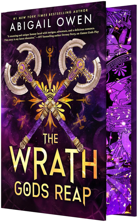 The Wrath Gods Reap (The Crucible #3) by Abigail Owen / Release Date: November 17, 2026